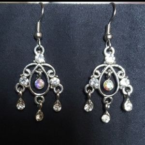 💜Sterling silver earrings dangle earrings women's